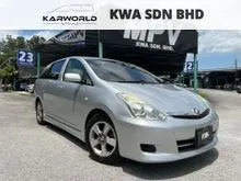2007 Toyota Wish 1.8 X MPV AERO SPORTS SPEC ANDROID PLAYER NEW FACELIFT