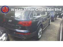 2014 Audi Q7 3.0 TDI(Diesel) S Line Unreg(0% GST)