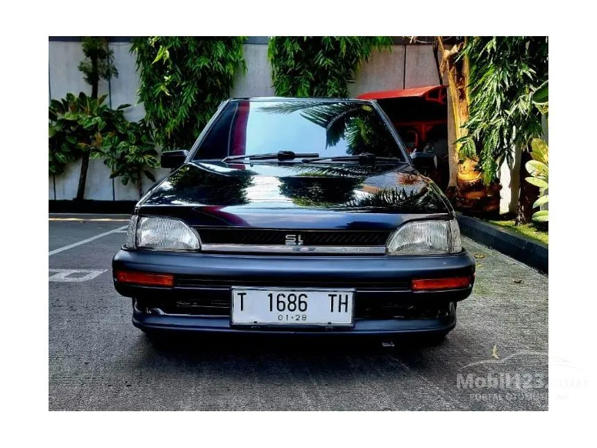 Jual Mobil Toyota Starlet 1988 1.3 di Jawa Barat Manual Hatchback Hitam Rp 38.000.000