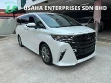 2024 Toyota Alphard 2.5 Z 7-Seater MPV # FREE 8 YEARS WARRANTY # ALPHARD Z # SUNROOF # DIM & BSM # SPARE TYRE