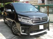 2016 Toyota Voxy 2.0 GS MPV (A) (A) Kirameki 2 Power Doors 7 Seater Pre Crash LTA Full Bodykits Keyless Entry Black Interior Well Maintained