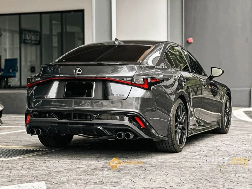 2023 Lexus IS 300 F Sport Mode Black 3 Sedan