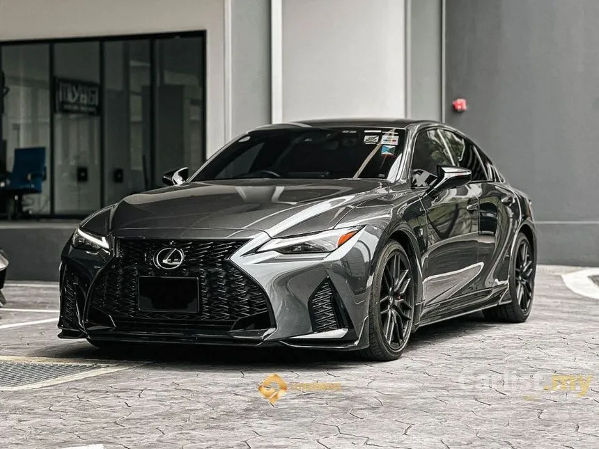 2023 Lexus IS 300 F Sport Mode Black 3 Sedan