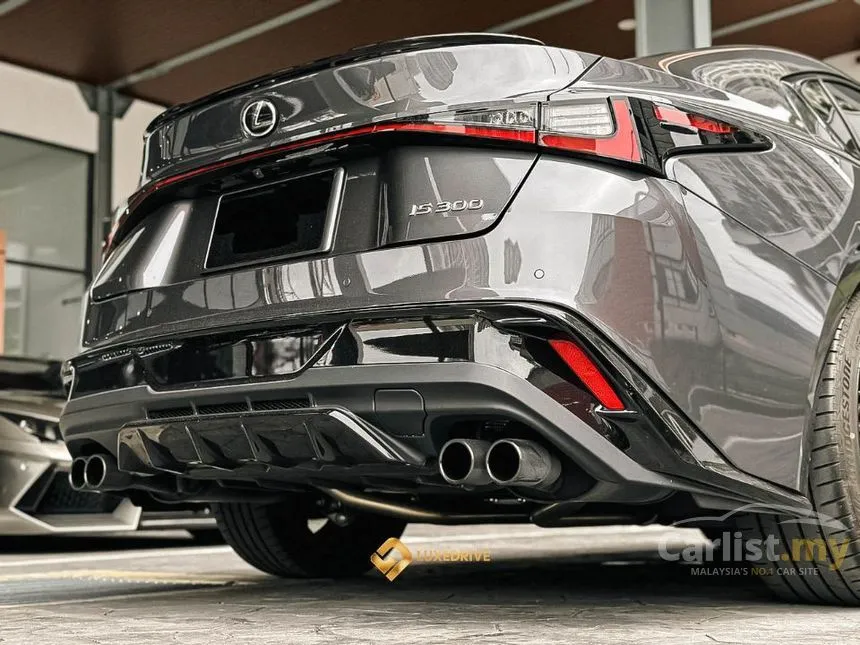 2023 Lexus IS 300 F Sport Mode Black 3 Sedan