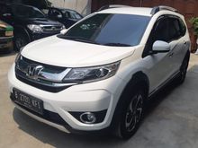 Honda BR-V 1.5 E SUV Automatic Tahun 2017 White Top Condition, Nyaman, Irit, KM Asli 18 Ribuan, Full Gress body