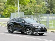 2015 Lexus NX 200t 2.0 F Sport SUV  ( Full Service Record Lexus )