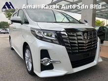 2016 TOYOTA ALPHARD 2.5 SA 7 SEATERS 2 POWER DOOR UNREG