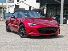 2024 ND3 Mazda MX-5 1.5 S Special Package (A) Ready Stock, New Facelift ND3, New Infotainment System, Reverse Camera, Day Running Light, Grade 4.5,BSM