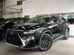 Recon 2019 Lexus RX300 2.0 F Sport SUV PANORAMIC ROOF GRADE 5A CONDITION