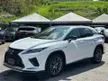 Recon Rear Electric Seat 2020 Lexus RX300 2.0 F Sport Full Spec Red Leather / 360 Camera / Raya Big OFFER