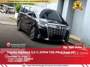 2022 Toyota Alphard 2.5 G MPV