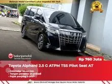 2022 Toyota Alphard 2.5 G MPV ATPM TSS Pilot Seat AT 2022/2023 [ GARANSI 5TH ]
