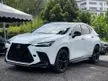 Recon 2022 Lexus NX350 2.4 F Sport SUV MARK LEVINSON/5A/PANROOF/RED LEATHER/HUD/360 CAM/DIM/BSM/FREE SERVICE/FREE WARRANTY/BEST OFFER NOW