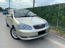 Toyota Corolla Altis1.8g B/LIST CAN LOAN DP3K