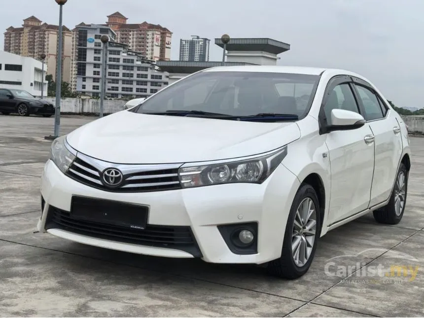 2014 Toyota Corolla Altis G Sedan