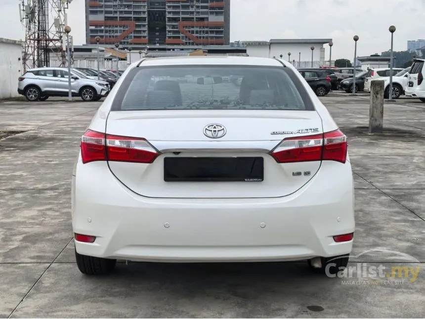2014 Toyota Corolla Altis G Sedan