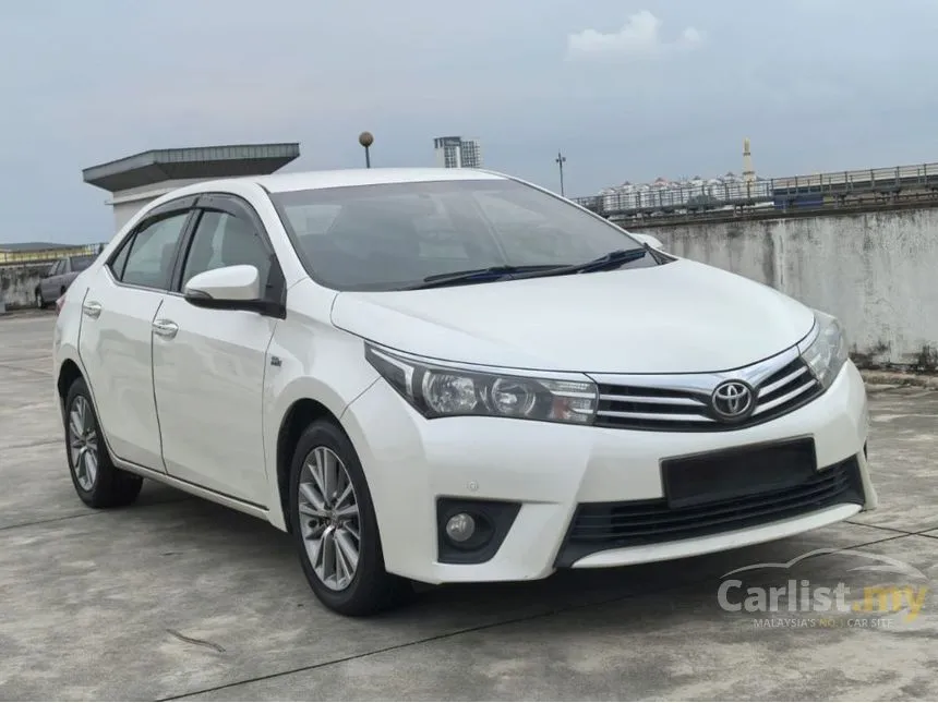 2014 Toyota Corolla Altis G Sedan