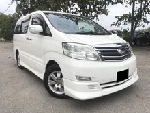 2006 Toyota Alphard 2.4 G WHEEL CAB 7 SEATHER FREE ACCIDENT 1 OWNER