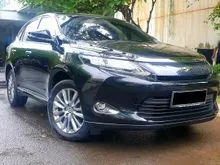 2015 Toyota Harrier Advance Premium, Black w Black Interior, Km 44rb Asli, Service Record. Panoramic w Heated Seats. Audioless, Pajak Panjang
