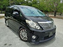 Toyota Alphard 2.4 SC FACELIFT SUN/MOONROOF POWER DOOR POWER BOOT PILOT SEAT NANOE AIR CLEANER CHEAPEST IN TOWN