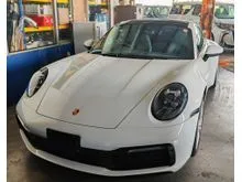 2021 Porsche 911 3.0 Carrera Coupe 992 31K+ KM PDLS+ HEADLIGHT S/ROOF 4 WAYS LEATHER SEAT APPLE CAR PLAY FULL SAFETY+ KIT KEYLESS COMFORT ACCESS UNREG