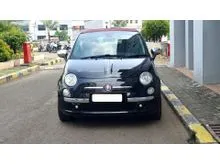 2014 Fiat 500C 1.4 Convertible hitam km 46 ribuan