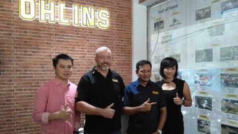 Flagship Shop Ohlins Diresmikan Saat Ohlins Day