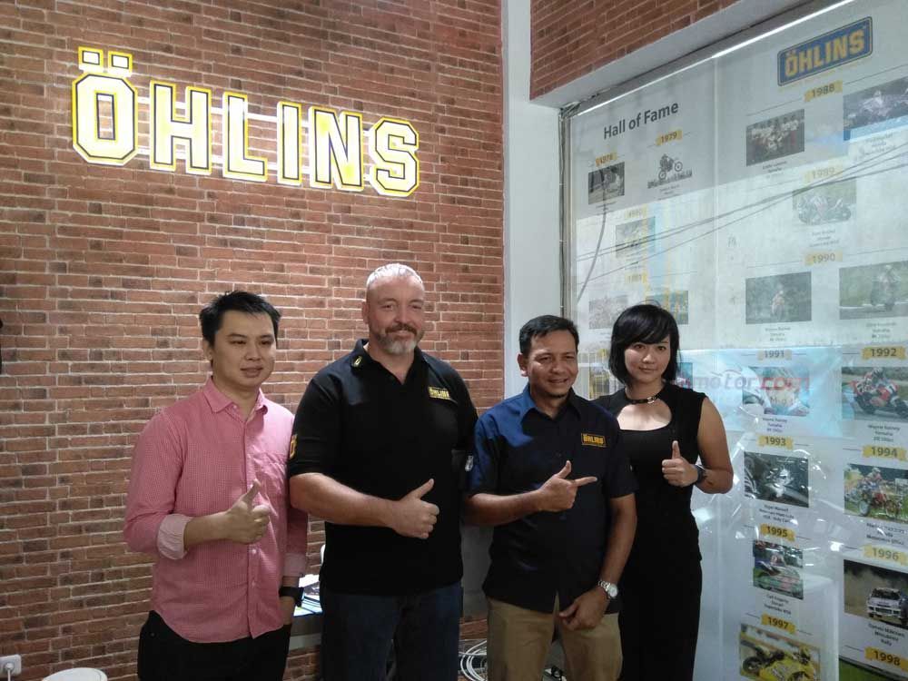 Flagship Shop Ohlins Diresmikan Saat Ohlins Day
