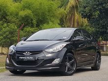 2014 HYUNDAI ELANTRA 1.6 i (A) GLS with sport body kits High spec! Local CKD By hyundai MALAYSIA.1 owner!