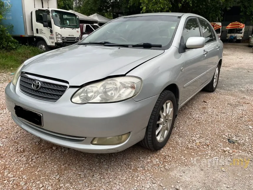 2004 Toyota Corolla Altis G Sedan