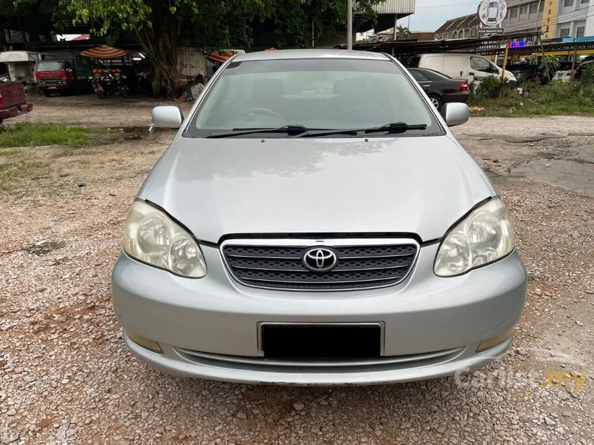 2004 Toyota Corolla Altis G Sedan