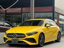 W177 FACELIFT - SUN YELLOW - 2024 Mercedes-Benz A180 1.3 AMG Line Hatchback 