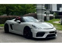 18K KM 2020 Porsche 718 4.0 Spyder Convertible LocalSpec WarrantyPorsche Akrapovic Exhaust FullyLoaded