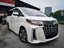 2018 Toyota Alphard 2.5 G S C Package MPV Merdeka Clearance Sales