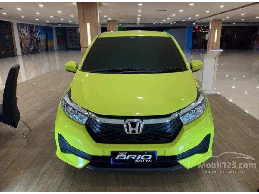 Jual Mobil Honda Brio 2024 S Satya 1.2 di DKI Jakarta Manual Hatchback Kuning Rp 162.800.000