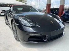 2018 Porsche 718 2.0 CAYMAN BOXSTER PDLS BOSE SOUND SPORT CHRONO