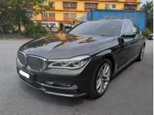 2016 BMW 740Li 3.0 25K+ Km Low Mileage Genuine Mileage Full Service Record