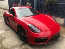2015 Porsche Cayman 3.4 GTS Coupe (FULL SPEC)