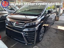 2018 Toyota Vellfire 2.5 Z G INC SST SUNROOF 360 CAM LANE KEEPING ASSIST PRE CRASH 3 YEARS WARRANTY UNREG