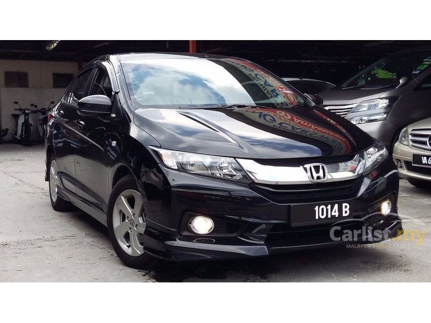 Honda City 2016 S+ i-VTEC 1.5 in Kuala Lumpur Automatic Sedan Black for