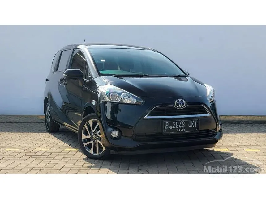 Jual Mobil Toyota Sienta 2019 V 1.5 di DKI Jakarta Automatic MPV Hitam Rp 185.000.000