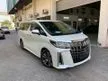 Recon 2020 Toyota Alphard 2.5 SC JPN / UNREG SUNROOF
