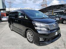 2009 Toyota Vellfire 2.4 Z Platinum MPV, Power Boot, 2xPower Door, 7Seater, Push Start
