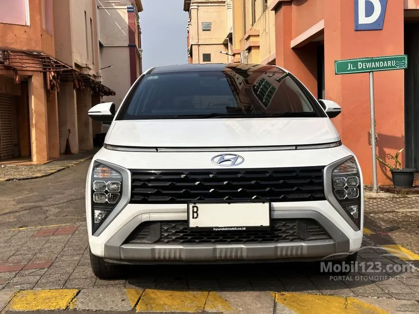 Jual Mobil Hyundai Stargazer 2022 Prime 1.5 di DKI Jakarta Automatic Wagon Putih Rp 228.000.000