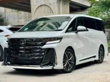 2025 Toyota Vellfire 2.4 Z Premier / GRADE S A / 26KM ONLY / MODELLISTA KIT / SIDE STEP / 6 Years Warranty with LOW PROCESSING FEE
