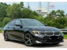 2023 BMW 320i 2.0 M Sport Sedan / G20 FACELIFT / FULL DIGITAL METER / LOW MILEAGE 44K KM / BMW FREE SERVICE WITH WARRANTY TILL 2028 / TIRE LIKE NEW