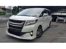 2016 Toyota Alphard 2.5 S spec