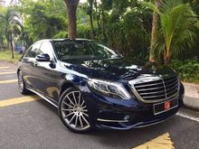 **AMG LINE,DIESEL TURBO,POWERFUL,HIGH SPEC,NEW CAR CONDITION,WELCOME TEST DRIVE**2015 Mercedes-Benz S400L 3.5 Hybrid Sedan