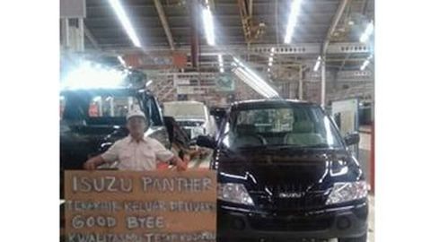 Isuzu Bantah Telah Hentikan Produksi Panther