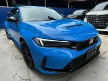 2025 Honda Civic 2.0 Type R Hatchback FL5 V-TEC TURBO BOOST BLUE PEARL SPORT BUCKET SEATS RED ALCANTARA BSM